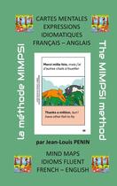 Couverture du livre « Cartes mentales expressions idiomatiques francais anglais : Mind maps idioms fluent french english » de Jean-Louis Penin aux éditions Books On Demand