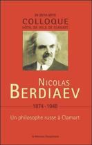 Couverture du livre « Nicolas Berdiaev (1874-1948) ; un philosophe russe à Clamart » de  aux éditions Mercure Dauphinois