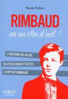 Couverture du livre « Rimbaud en un clin d'oeil » de Fanny Pichon aux éditions First
