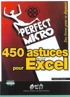 Couverture du livre « 450 astuces excel » de Guenier aux éditions Eyrolles