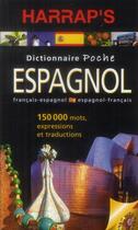 Couverture du livre « Dictionnaire Harrap's poche ; français-espagnol/espagnol-français (édition 2013) » de  aux éditions Larousse