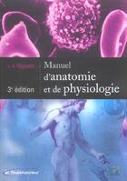 Couverture du livre « Manuel d anatomie et de physiologie 3eme edition (3e édition) » de Nguyen aux éditions Lamarre