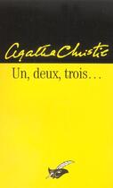 Couverture du livre « Un, deux, trois... » de Agatha Christie aux éditions Editions Du Masque