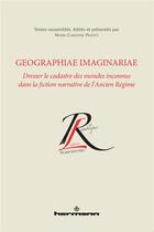 Couverture du livre « Géographiae imaginariae » de Marie-Christine Pioffet aux éditions Hermann
