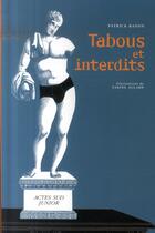 Couverture du livre « Tabous et interdits » de Banon Patrick / Alla aux éditions Actes Sud