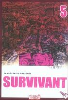Couverture du livre « Survivant T.5 » de Takao Saito aux éditions Milan