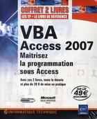 Couverture du livre « Vba access 2007 : maitrisez la programmation sous access » de Henri Laugie et Michele Amelot aux éditions Eni