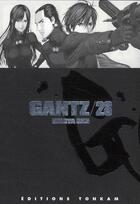 Couverture du livre « Gantz T.28 » de Hiroya Oku aux éditions Delcourt