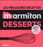 Couverture du livre « Best-of recettes marmiton ; patisserie et desserts » de  aux éditions Play Bac