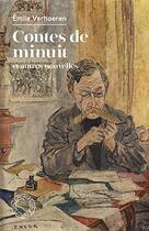 Couverture du livre « Contes de minuit et autres nouvelles » de Emile Verhaeren aux éditions Espace Nord