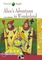 Couverture du livre « Alice's adventures in wonderland+cdrom a1 starter (green apple series) » de  aux éditions Cideb Black Cat