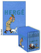 Couverture du livre « THE ADVENTURES OF TINTIN: COLLECTOR'S GIFT SET » de Herge aux éditions Little Brown Usa