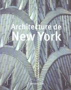 Couverture du livre « Architecture de new york » de Johnson Amanda aux éditions Flammarion