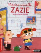 Couverture du livre « Mademoiselle Zazie a de gros nénés » de Thierry Lenain aux éditions Nathan