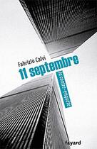 Couverture du livre « 11 septembre, la contre-enquête » de Fabrizio Calvi aux éditions Fayard