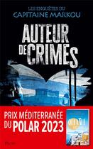 Couverture du livre « Auteur de crimes » de Christos Markogiannakis aux éditions Plon