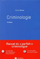 Couverture du livre « Criminologie (3e édition) » de Patrick Morvan aux éditions Lexisnexis