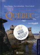 Couverture du livre « Québec ; 50 sites incontournables » de Dorion/Laframboise aux éditions Editions De L'homme