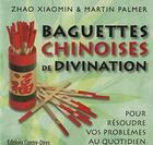 Couverture du livre « Baguettes de divinations chinoises ; coffret » de Zhao Xiaomin aux éditions Contre-dires