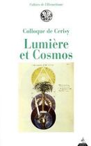 Couverture du livre « Lumiere et cosmos » de  aux éditions Dervy