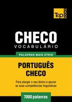 Couverture du livre « Vocabulário Português-Checo - 7000 palavras mais úteis » de Andrey Taranov aux éditions T&p Books