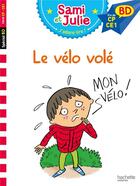 Couverture du livre « Sami et julie bd : le velo vole » de Therese Bonte aux éditions Hachette Education