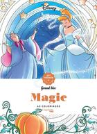 Couverture du livre « Art-thérapie ; grand bloc : magie ; 60 coloriages » de Disney et Charlotte Mendes aux éditions Hachette Pratique