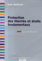 Couverture du livre « Protection des libertés et droits fondamentaux » de  aux éditions Documentation Francaise