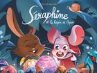 Couverture du livre « Séraphine et le lapin de Pâques » de Elisa Malan aux éditions Glenat Jeunesse