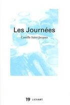 Couverture du livre « Les journées » de Camille Saint Jacques aux éditions Lienart