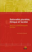 Couverture du livre « Rationalité pluraliste, » de Jean Onaotsho Kawende aux éditions Academia