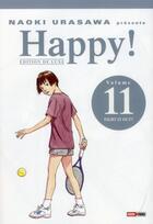 Couverture du livre « Happy ! édition de luxe Tome 11 : fight it out !! » de Naoki Urasawa aux éditions Panini