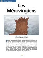 Couverture du livre « Les Mérovingiens » de  aux éditions Aedis