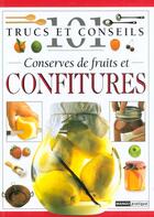 Couverture du livre « Conserves de fruits et confitures » de  aux éditions Mango