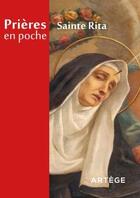 Couverture du livre « Prières en poche : Sainte Rita » de  aux éditions Artege