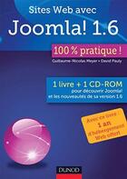 Couverture du livre « Sites Web avec Joomla! 1.6 » de Guillaume-Nicolas Meyer et David Pauly aux éditions Dunod