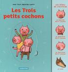 Couverture du livre « Les trois petits cochons » de Lallemand/Dubuc aux éditions Casterman