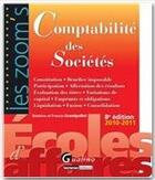 Couverture du livre « Comptabilité des sociétés (8e édition) » de Francis Grandguillot aux éditions Gualino