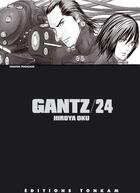 Couverture du livre « Gantz T.24 » de Hiroya Oku aux éditions Delcourt