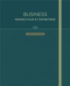Couverture du livre « Carnet de notes - business rendez-vous et entretiens » de  aux éditions Paperstore