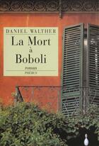 Couverture du livre « La mort a boboli » de Daniel Walther aux éditions Phebus