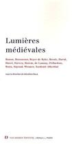Couverture du livre « Lumières médiévales » de Geraldine Roux aux éditions Van Dieren