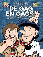 Couverture du livre « Les aventures de Vick et Vicky Tome 19 : de gag en gags » de Bruno Bertin aux éditions P'tit Louis