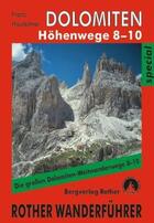 Couverture du livre « **dolomiten hohenwege 8-10** » de  aux éditions Rother