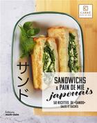 Couverture du livre « Sandwiches & pain de mie japonais » de  aux éditions Marie-claire