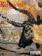 Couverture du livre « Religions et histoire N.45 ; préhistoire des religions » de Religions Et Hstoire aux éditions Religions Et Histoire