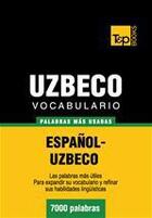 Couverture du livre « Vocabulario español-uzbeco - 7000 palabras más usadas » de Andrey Taranov aux éditions T&p Books