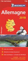 Couverture du livre « Carte nationale 718 allemagne 2018 » de Collectif Michelin aux éditions Michelin