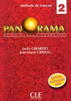 Couverture du livre « Panorama niveau 2 eleve 2004 (édition 2004) » de Girardet/Cridlig aux éditions Cle International