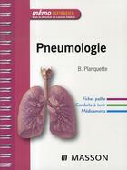 Couverture du livre « Pneumologie » de B Planquette aux éditions Elsevier-masson